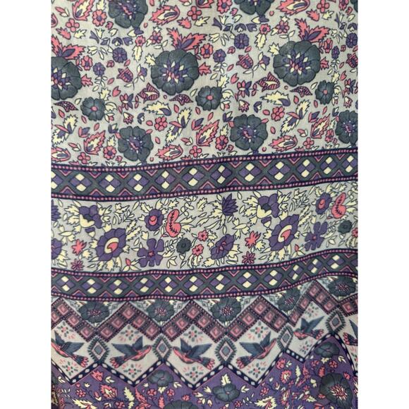 Spell And The Gypsy M Kombi Boho Blouse Lavender EXC - Picture 6 of 11